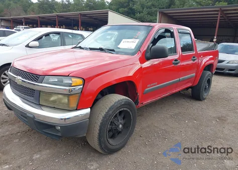 2005 Chevrolet Colorado Ls из США, поврежденный, VIN 1GCDS136558222625